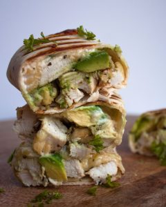 Vicky van Dijk | Burritos met kip en avocado