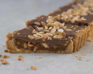 Snickers-karamel taart