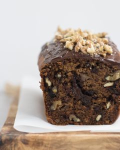 Bananenbrood met chocolade en walnoot