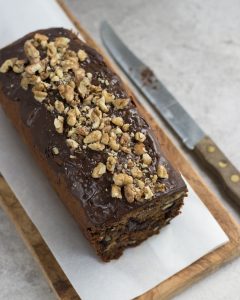 Bananenbrood met chocolade en walnoot
