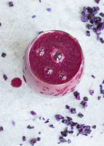 Smoothie met rode kool