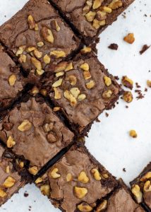 Brownie met walnoten