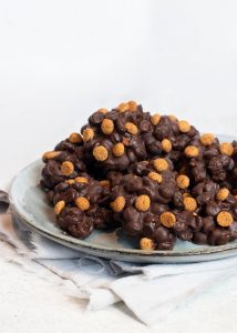 Chocoladerotsjes met schuddenbuikjes