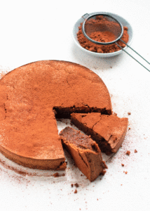 Chocolade amandeltaart