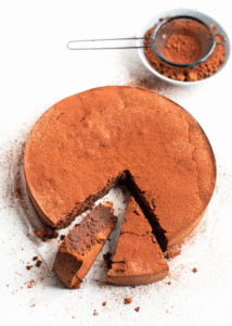 Chocolade amandeltaart