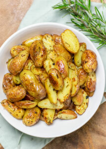 Krieltjes uit de oven met verse rozemarijn & knoflook