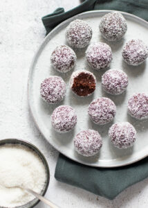 Bliss balls met chocolade & kokos