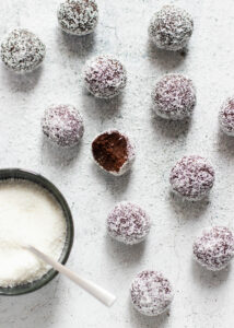 Bliss balls met chocolade & kokos