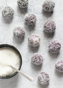 Bliss balls met chocolade & kokos