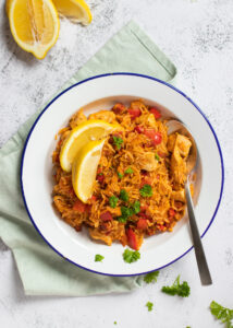 Jambalaya met kip & chorizo