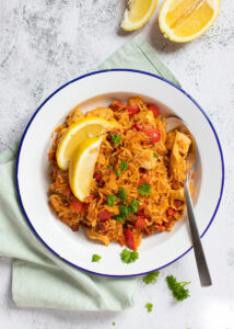 Jambalaya met kip & chorizo