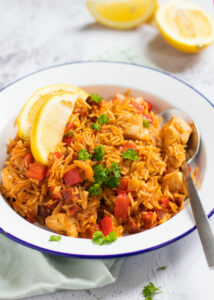Jambalaya met kip & chorizo