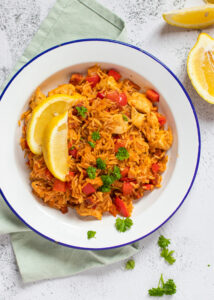 Jambalaya met kip & chorizo