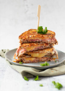 Tosti pizza salami