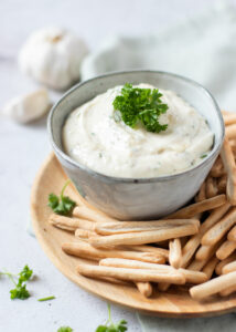 Snelle aioli met peterselie