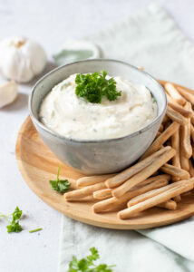 Snelle aioli met peterselie