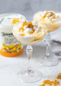 Licor 43 Yoghurt met meringue & passievruchten curd
