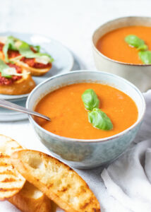 Geroosterde tomatensoep