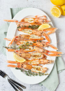Langoustines met tijm & citroen