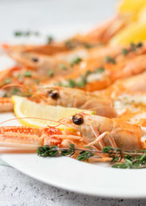 Langoustines met tijm & citroen